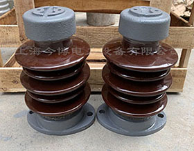 ZSW-15/4T支柱絕緣（yuán）子12kv~15kv高壓（yā）支撐瓷瓶ZSW-15/400T